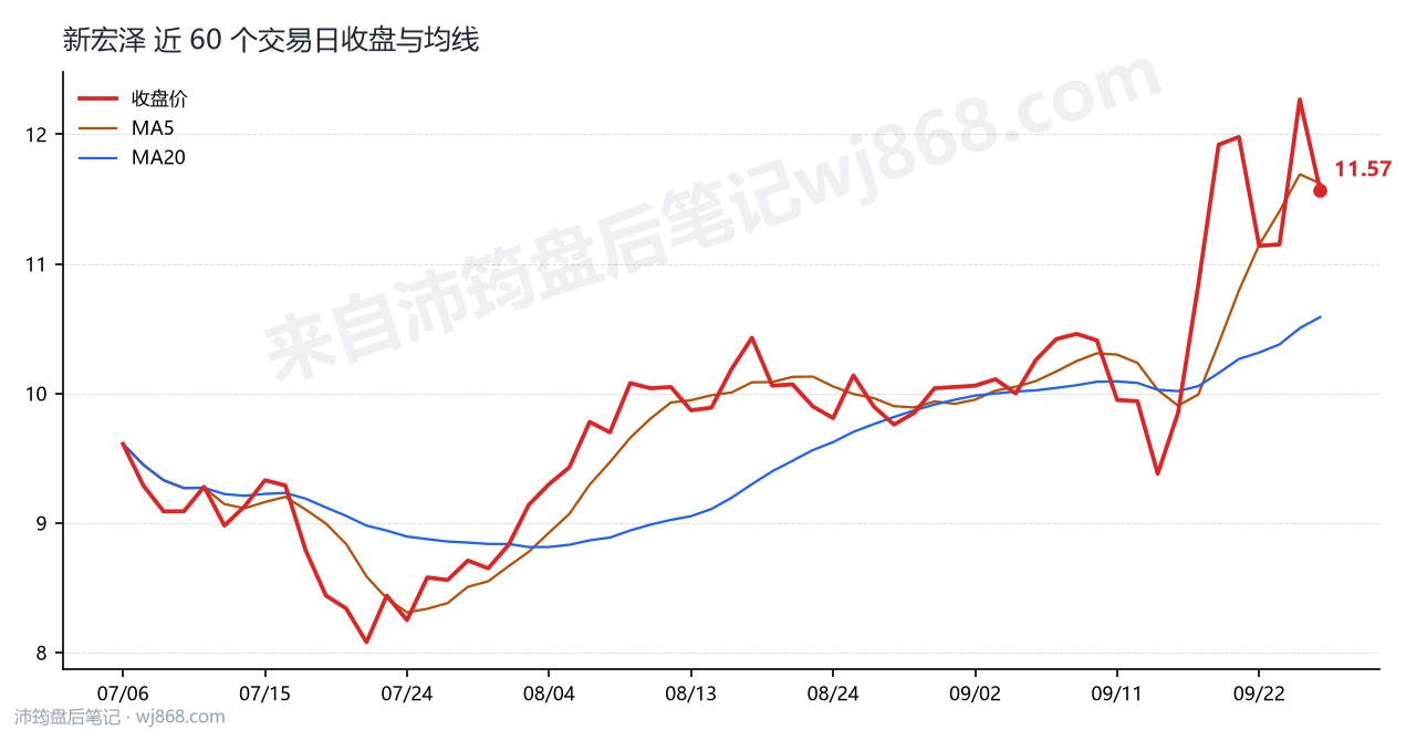 新宏泽最新走势图
