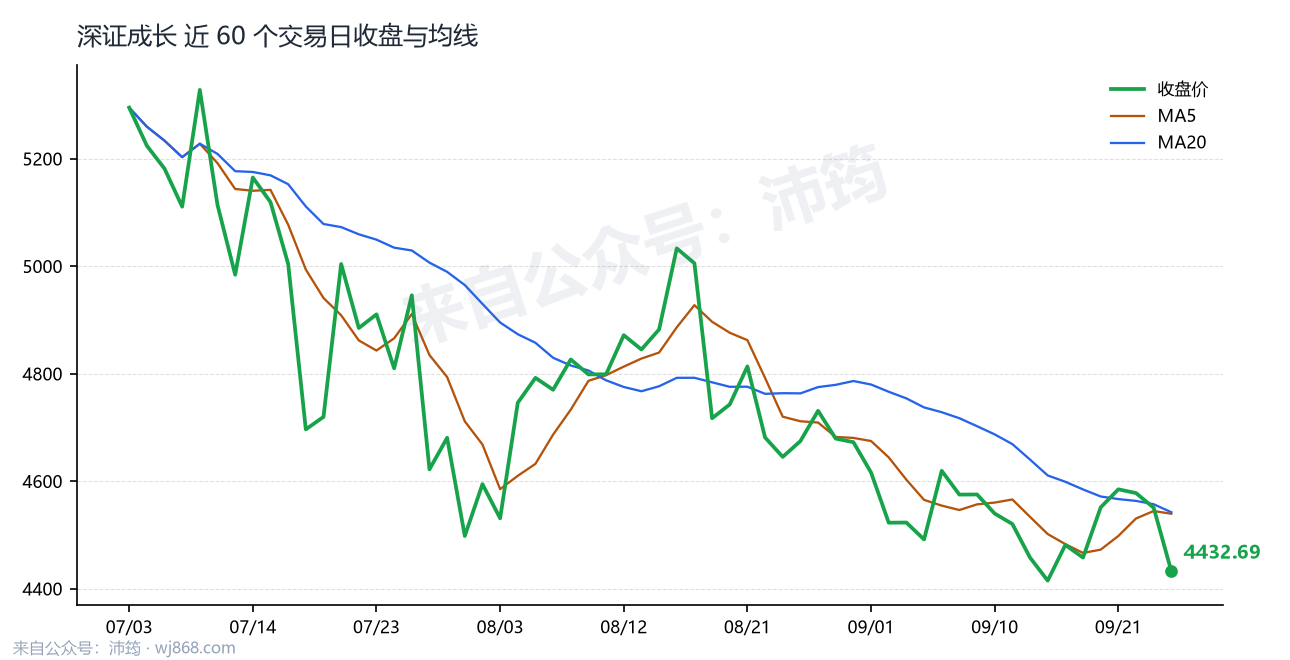 深证成长 走势