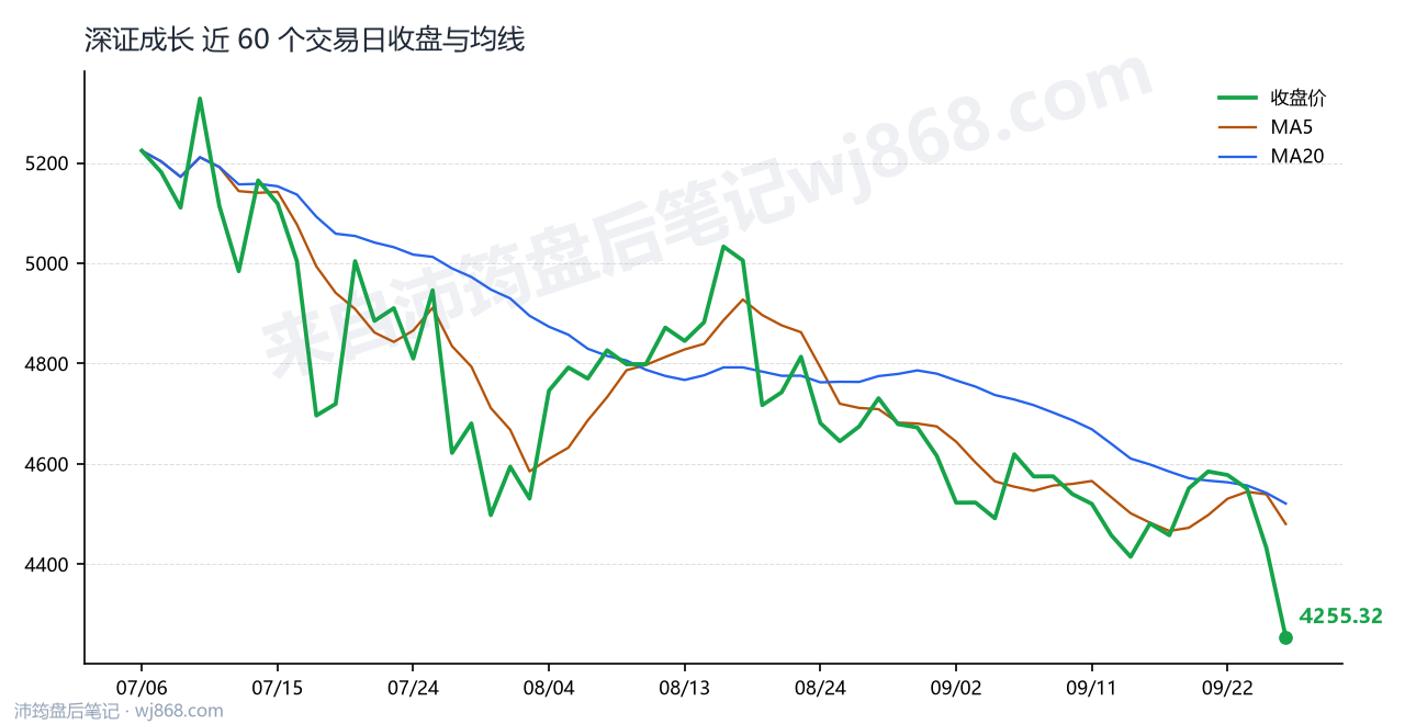 深证成长 走势
